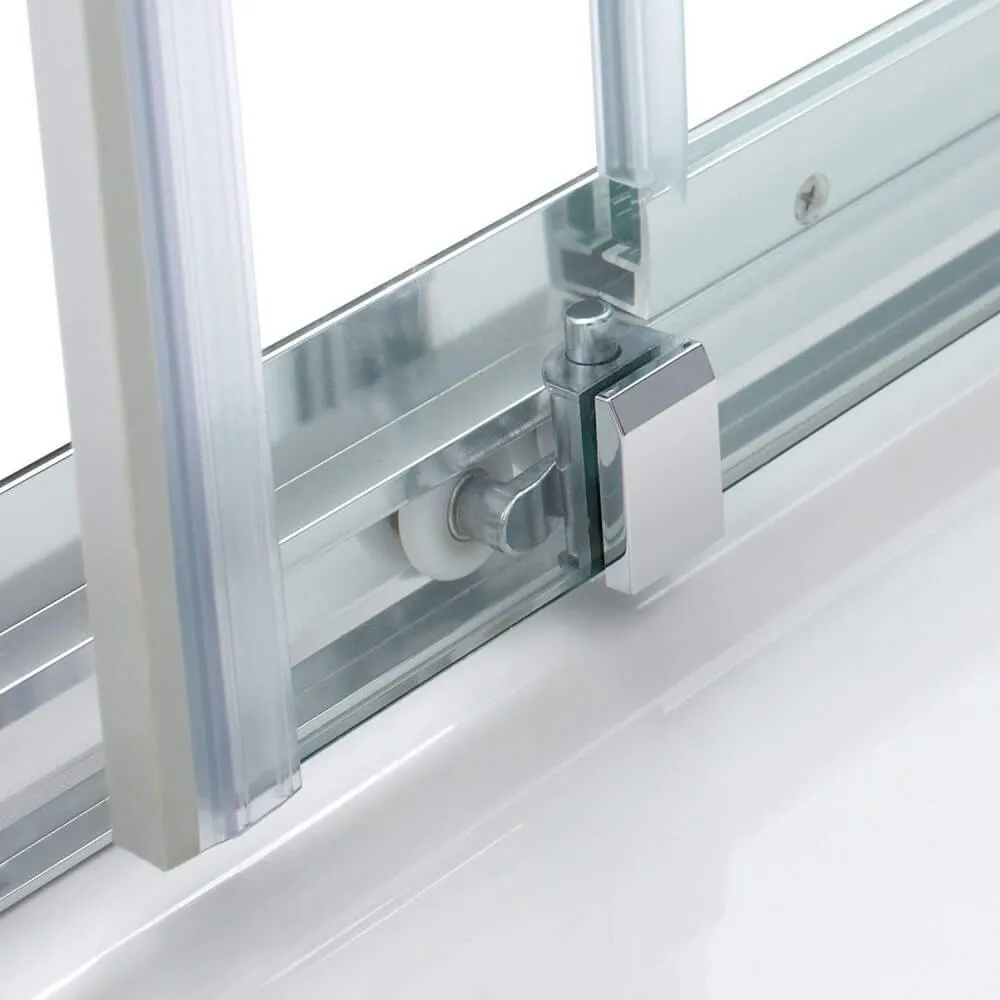 2 Panel Sliding Shower Screen Enclosure Door