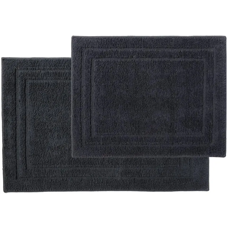 2-Piece: Bibb Home Microfiber Shag Bath Mat Set