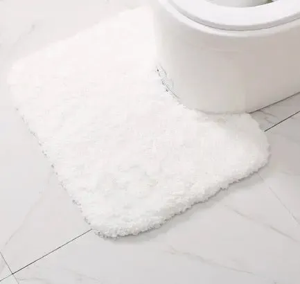 Anti-skid Bath  And Toilet Rugs Mat Set