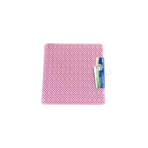 Assorted Colour Non Slip Shower Mat - 53cm x 53cm