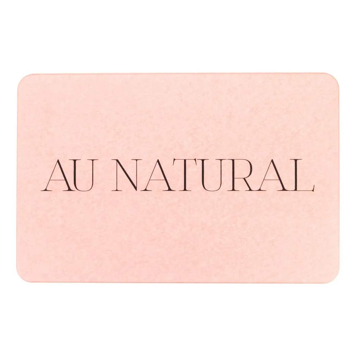 Au Natural Bathmat - Mid Century Modern Bath Mat - Pink Stone Non Slip Bath Mat - Boho Bathroom Decor - Housewarming Gift - 39 X 60Cm