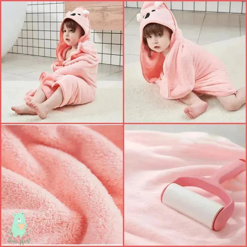 Bear Cub Baby Hooded Towel