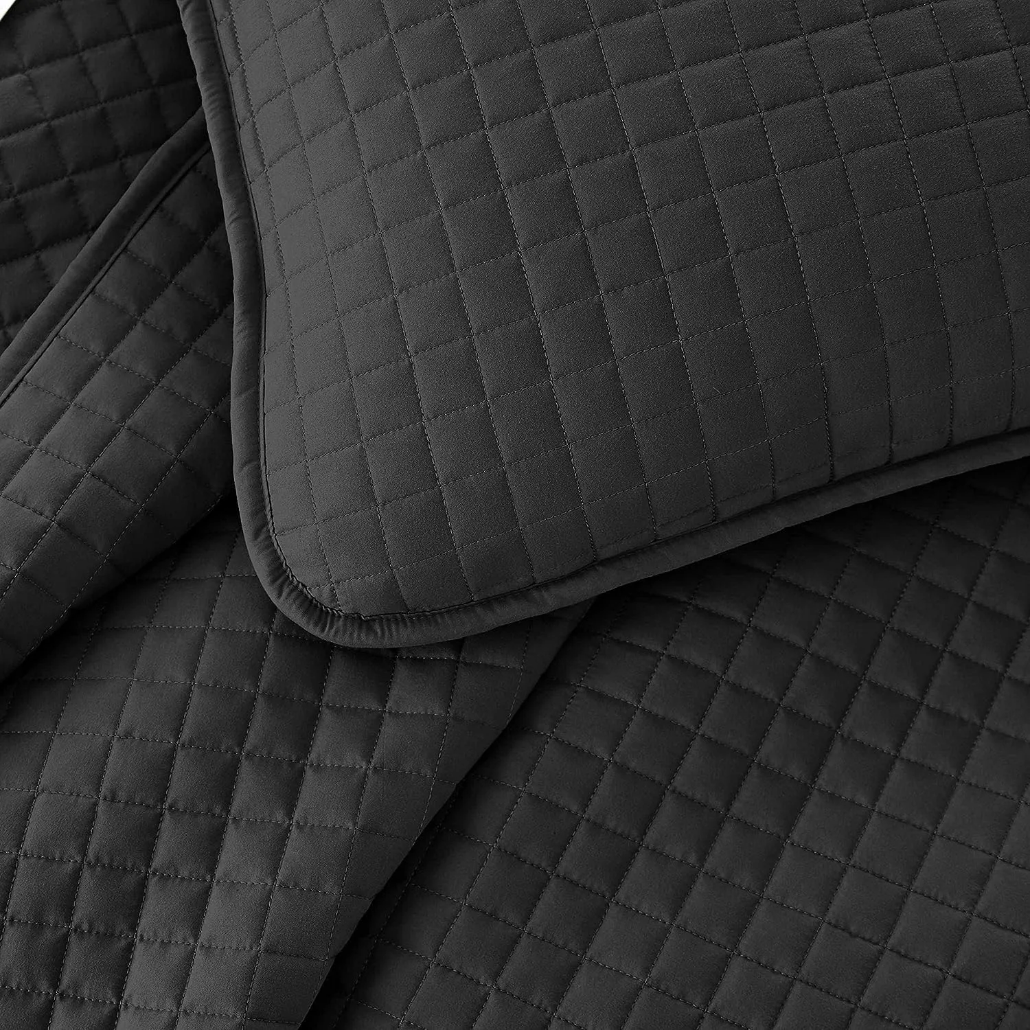 Black Bed Spread
