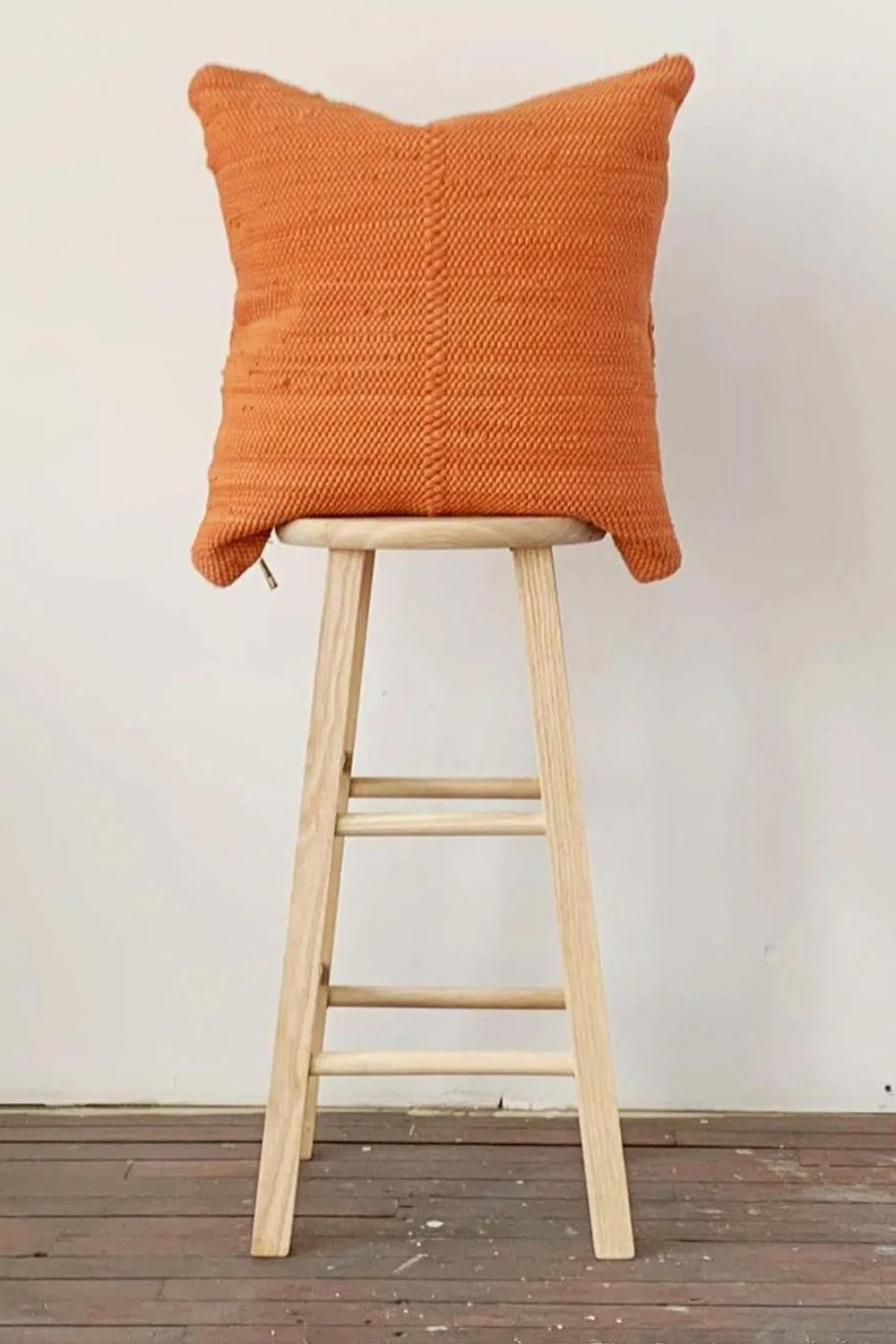 Chindi Handwoven Cotton Pillow - Pottery