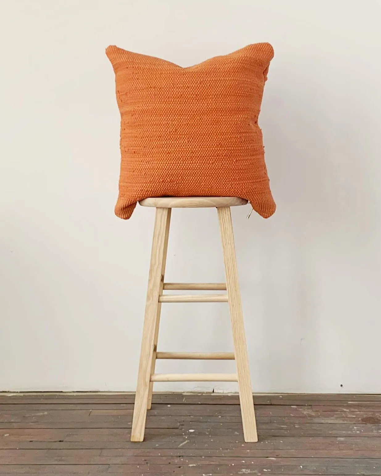 Chindi Handwoven Cotton Pillow - Pottery