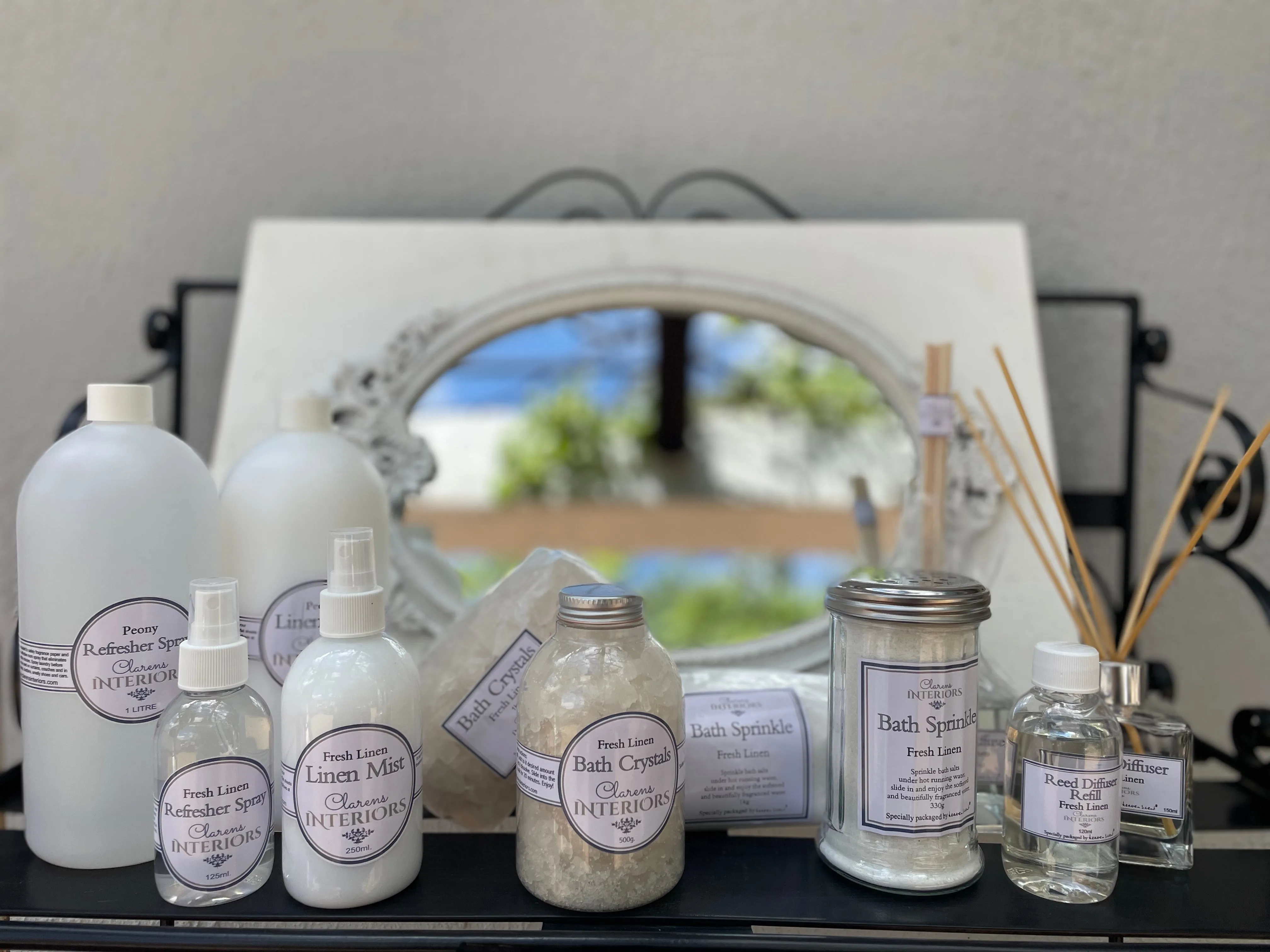 Clarens Interiors Fresh Linen Linen Mist - refill