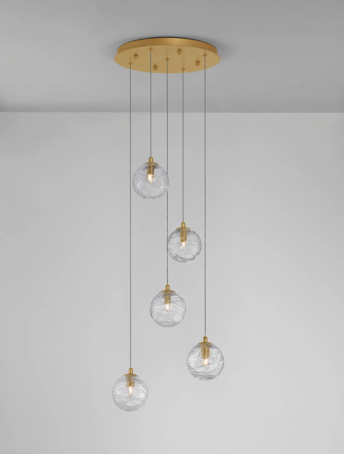 COE 5lt Pendant Brass Gold - ID 11947