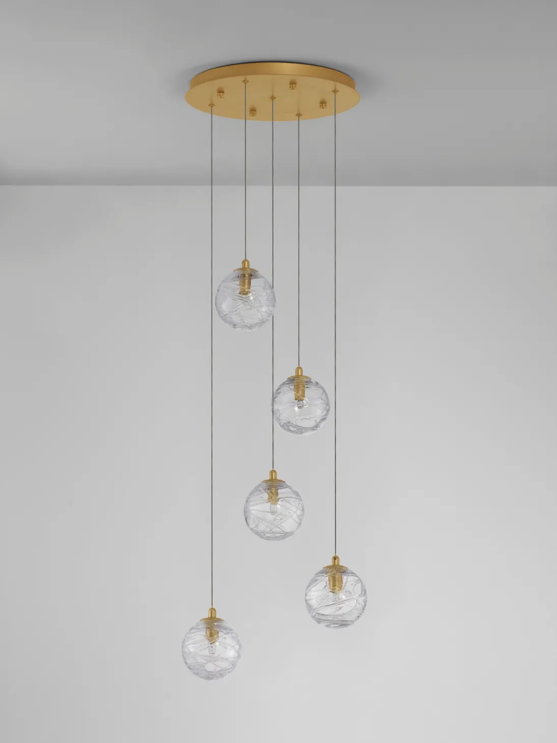 COE 5lt Pendant Brass Gold - ID 11947