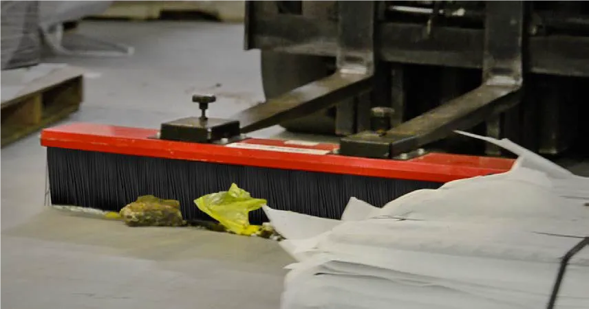 Forklift Broom Sweeper 60" - SweepEx ValuSweep - VSB-060
