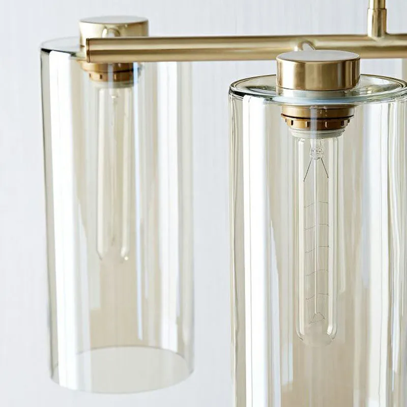 Glass Suspension Pendant Light for Modern Island Ceiling and Dining Room