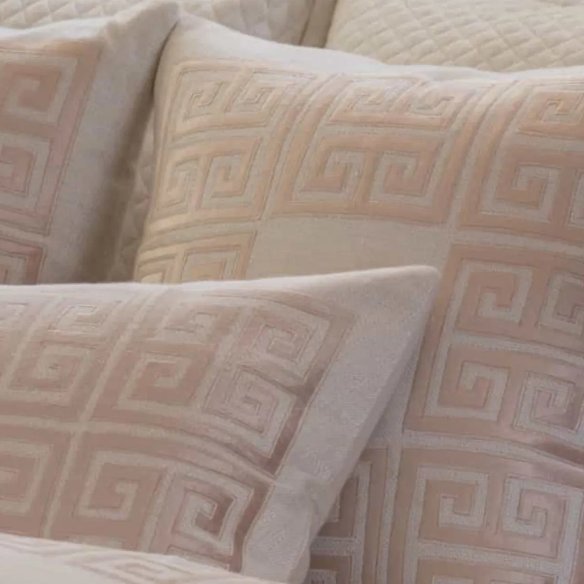 Lili Alessandra Guy Large Border Pillow