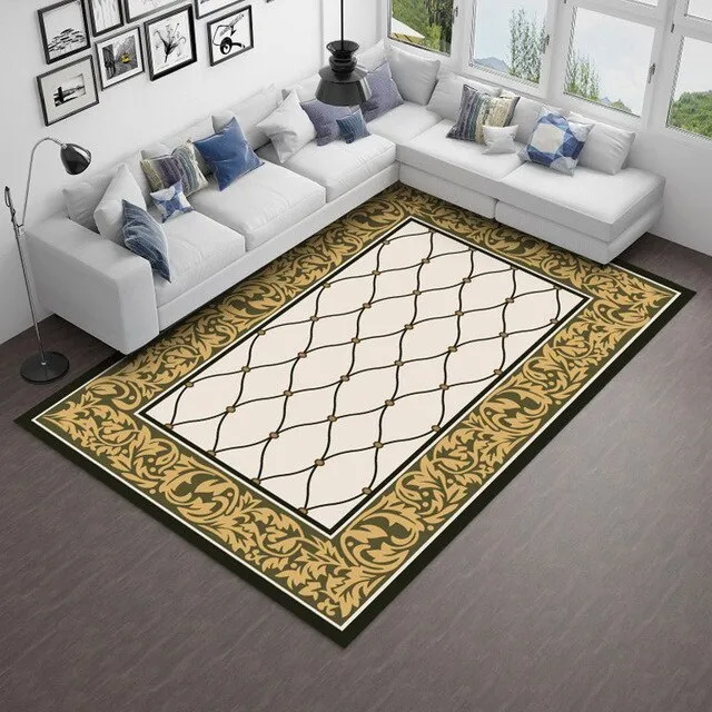 Modern Simple Art Large Bathroom Mat Bathroom Carpet Bath Rug Mat Water Absorption Floor Mat Sofa Rugs Livingroom Carpet Pads