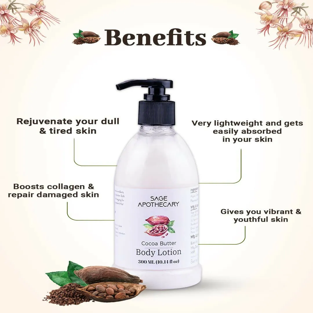 Natural Castor & Cocoa Butter Body Lotion (300ML)