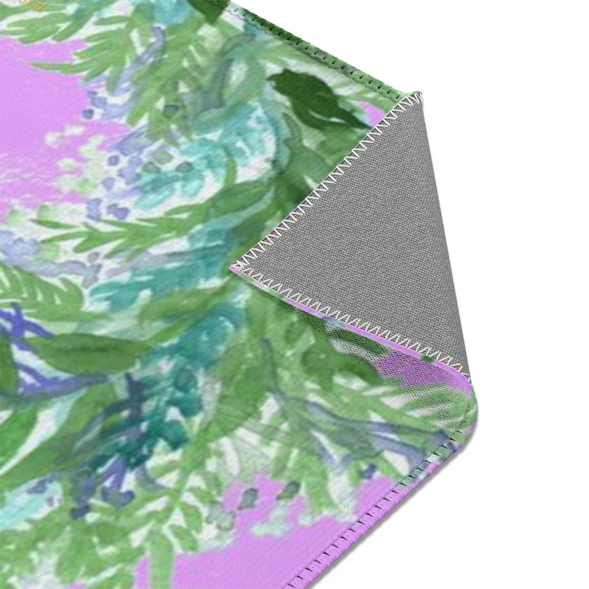 Pink Lavender Carpet, Floral Print Designer 24x36, 36x60, 48x72 inches Area Rugs- Printed in the USA