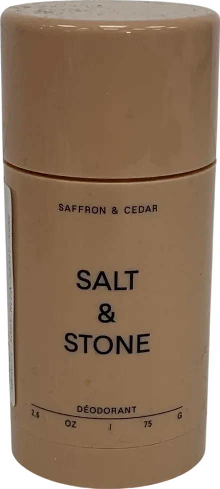 saffron cedar Deodorant Salt Stone 2.6oz
