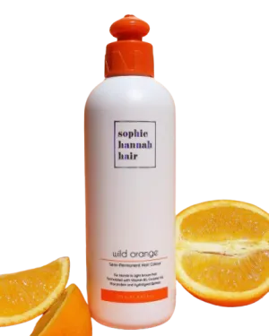 Sophie Hannah Hair Vegan Cruelty Free Semi Permanent Hair Dye BNIB Wild Orange 250ml