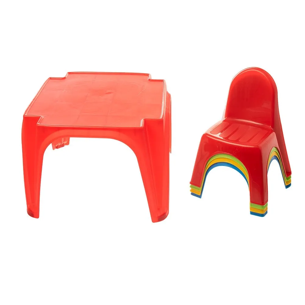 Starplay Keren Set: 1 Table & 4 Chairs
