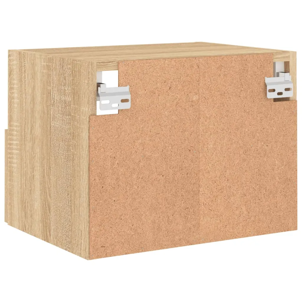 vidaXL TV Wall Cabinets 2 pcs Sonoma Oak 40x30x30 cm Engineered Wood
